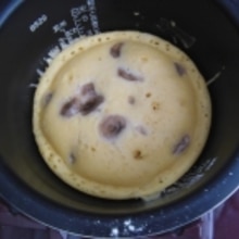 ココナッツミルク使用 炊飯器パンケーキ レシピ 作り方 By Dokechidaruma 楽天レシピ